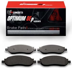 Ford F-350 Super Duty Brake Pads - Rear - R1 Concepts - Optimum OE - `05-`07